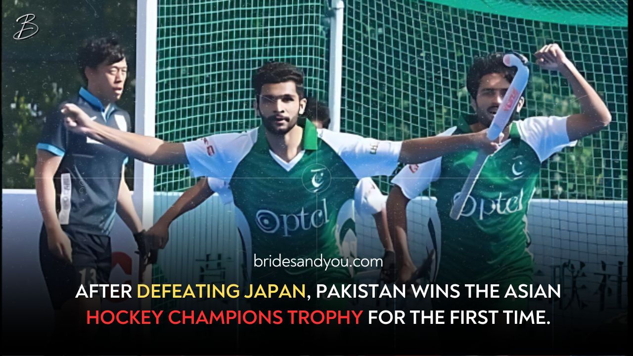 Pakistan earns first triumph in Asian Hockey Champions Trophy after beating Japan