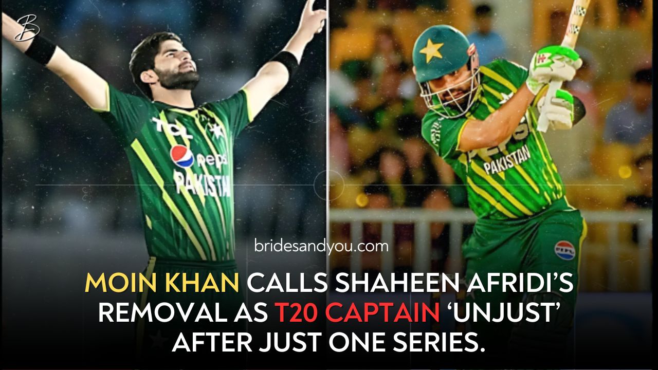 'Unjust' decision: Moin Khan on Shaheen Afridi’s removal as T20 captain after one series