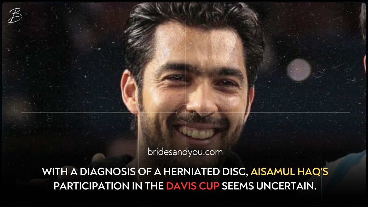 Aisamul Haq’s Davis Cup participation in doubt after herniated disc diagnosis