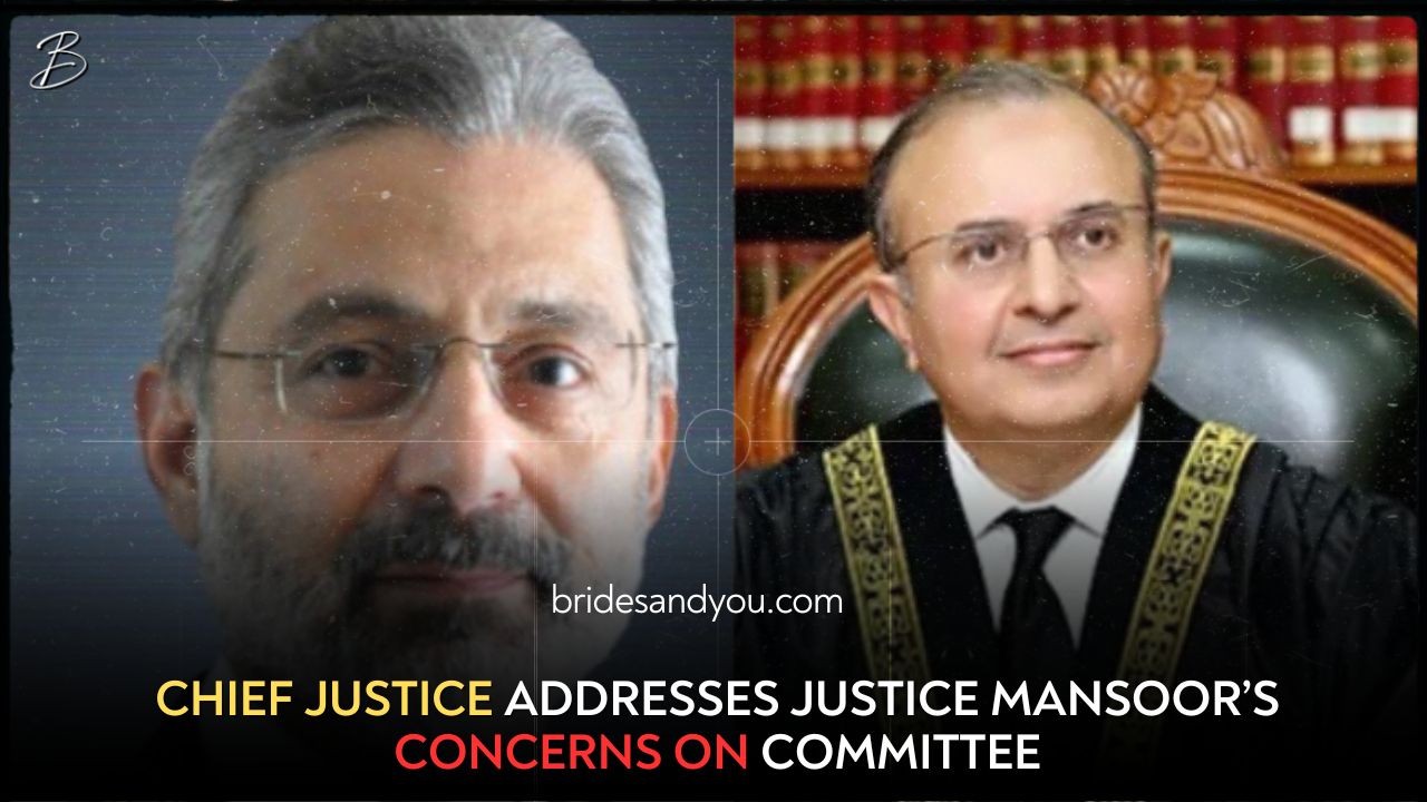 CHIEF JUSTICE ADDRESSES JUSTICE MANSOOR’S CONCERNS ON COMMITTEE