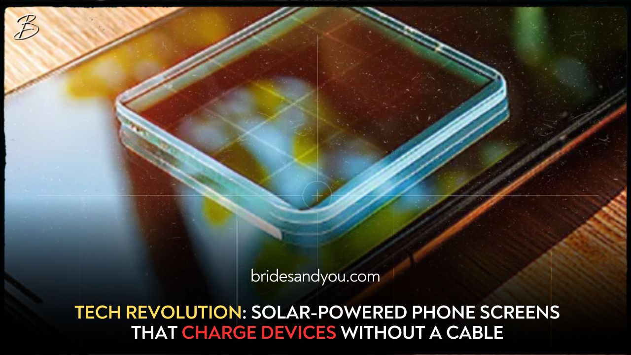 Game-changer in technology: Solar-powered phone screens charge devices directly