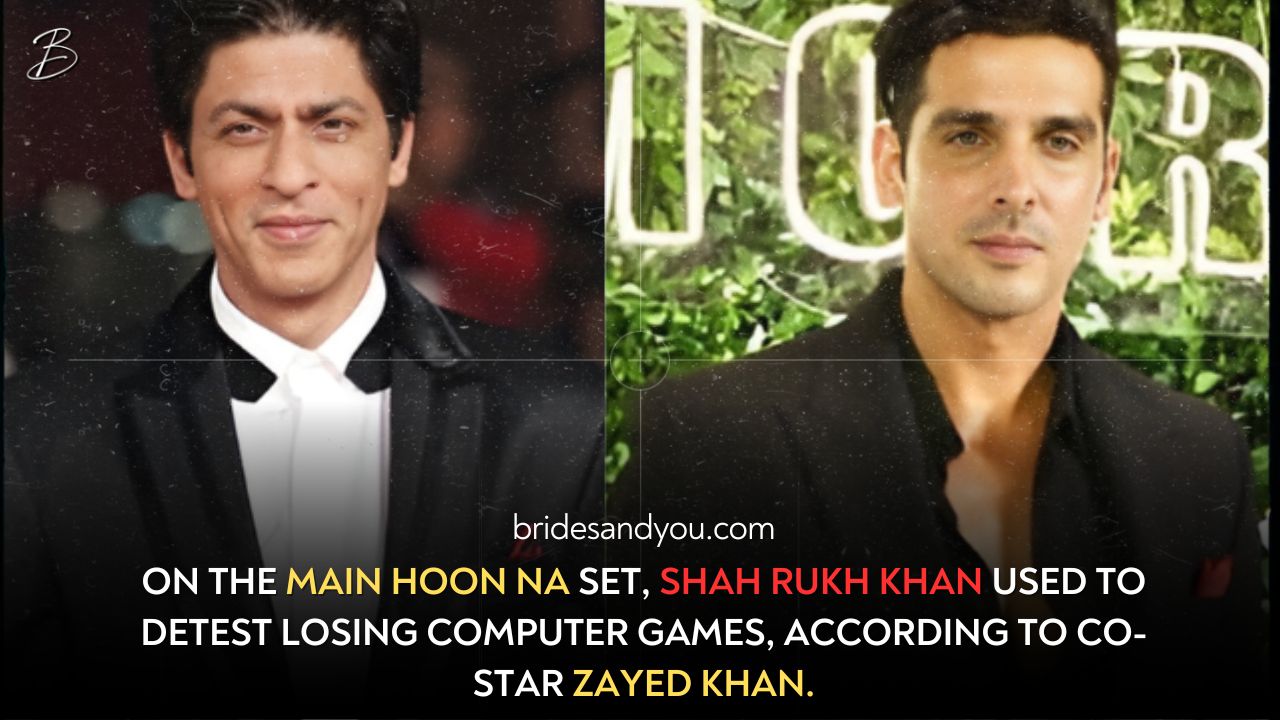 Shah Rukh Khan used to hate losing video games on Main Hoon Na set, shares co-star Zayed Khan