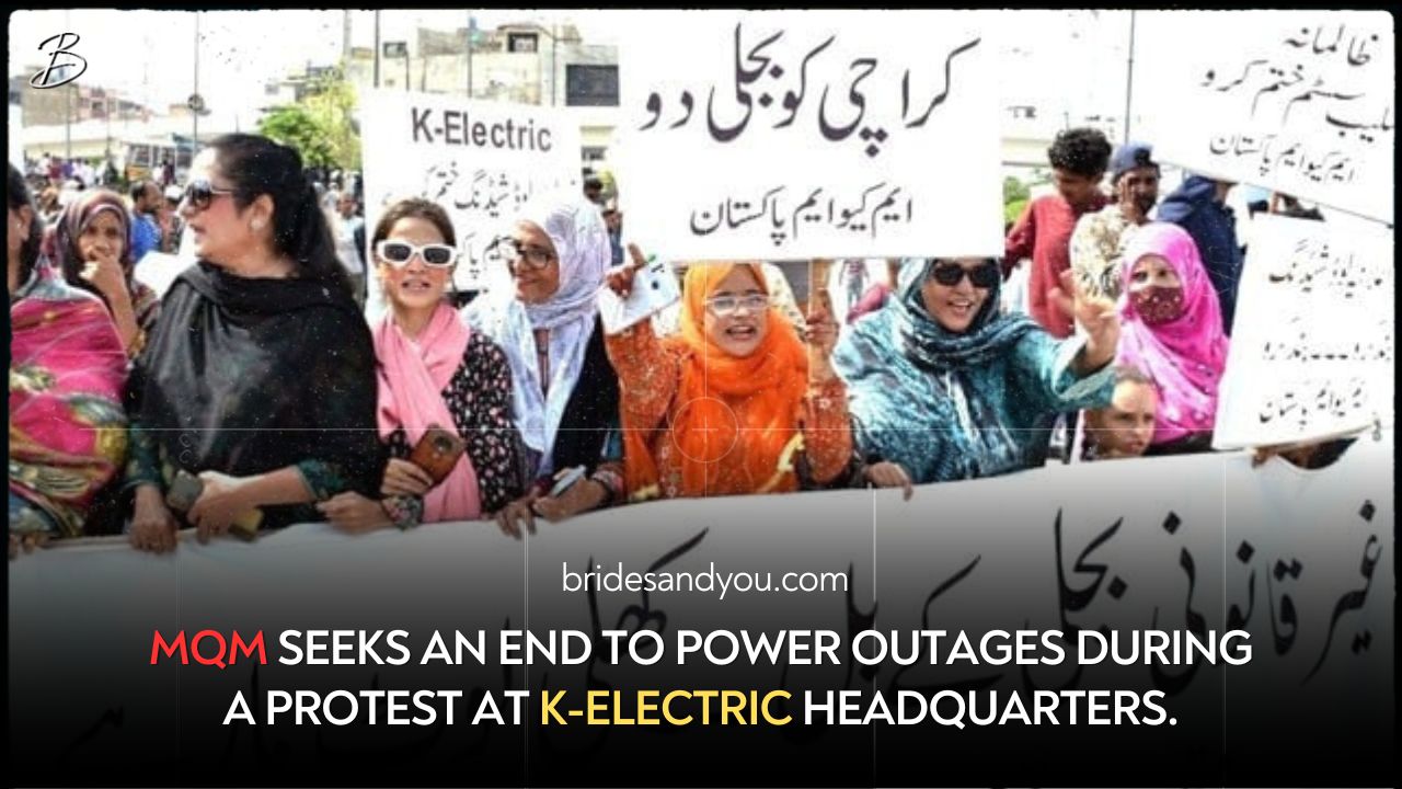 MQM stages protest at K-Electric headquarters, demands end to power outages