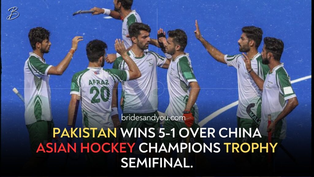 Pakistan dominates China 5-1 to reach Asian Hockey Champions Trophy semi-final