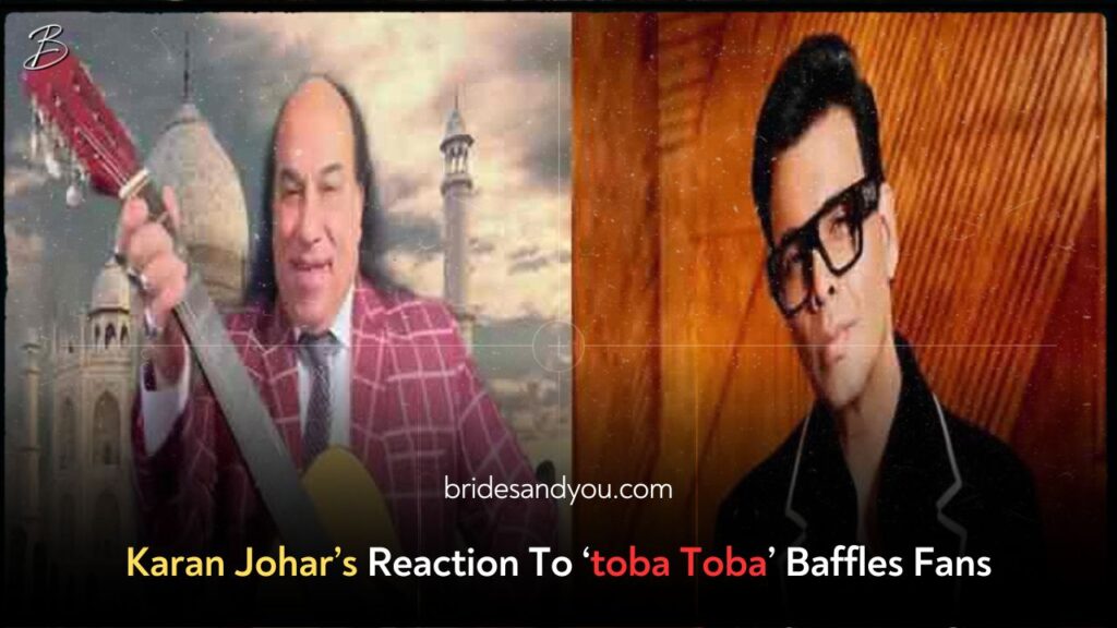 Karan Johar's reaction to Chahat Ali Khan's 'Toba Toba' leaves fans puzzled