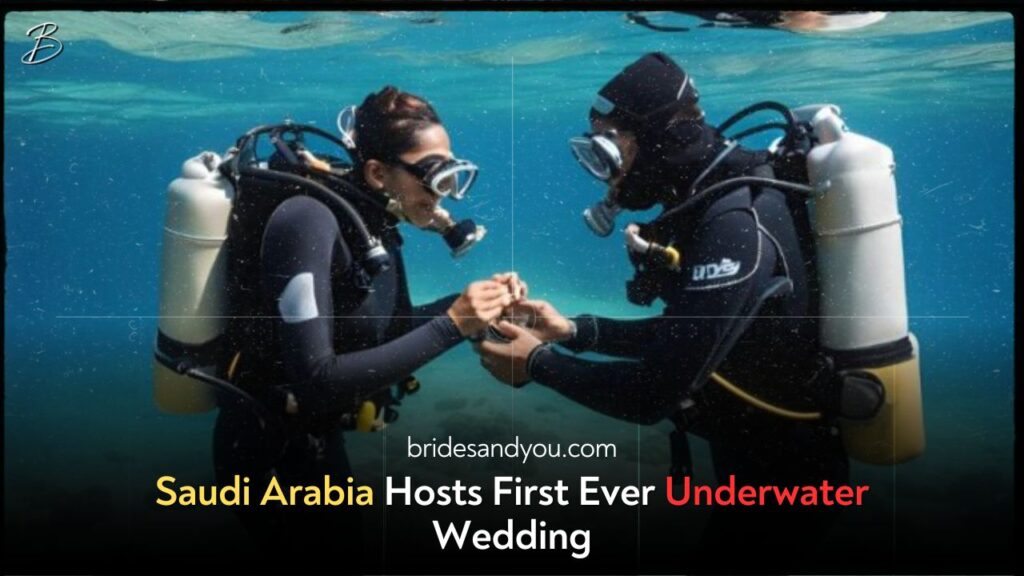 Saudi Arabia Hosts First Ever Underwater Wedding