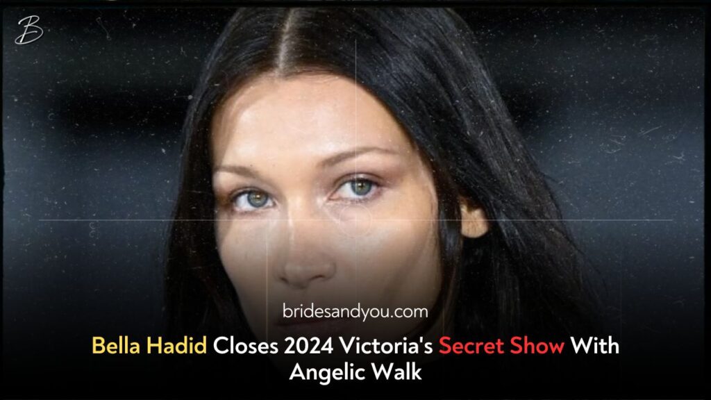 Bella Hadid closes 2024 Victoria's Secret Fashion show with angelic catwalk