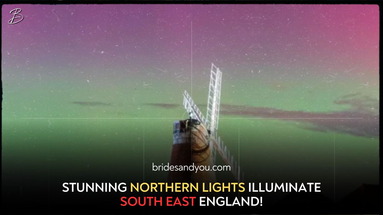 Northern Lights light up skies across South East England in rare display