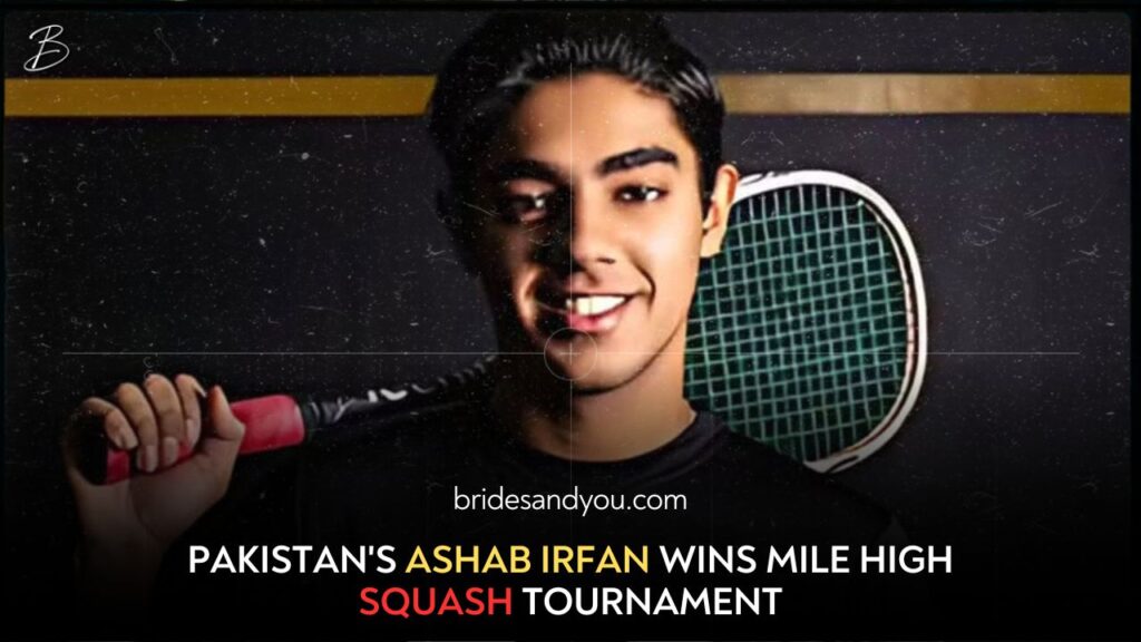 PAKISTAN'S ASHAB IRFAN WINS MILE HIGH SQUASH TOURNAMENT