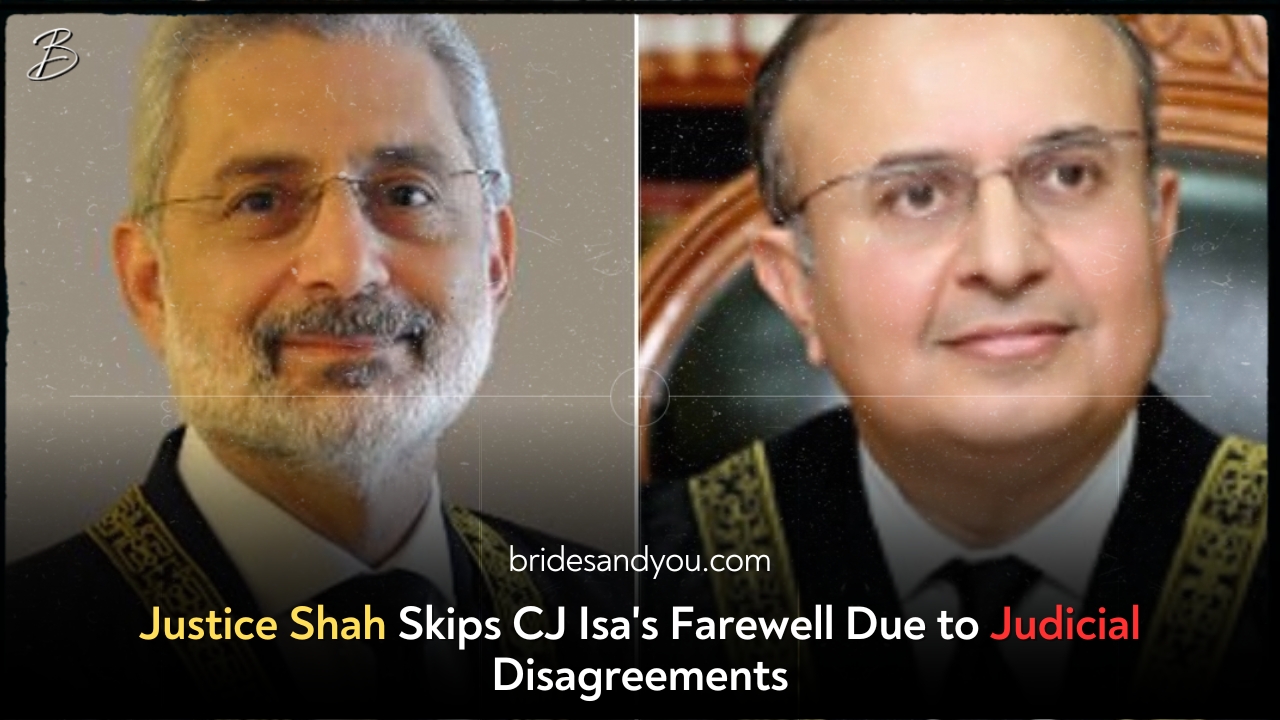 Justice Shah Skips CJ Isa's Farewell Due to Judicial Disagreements