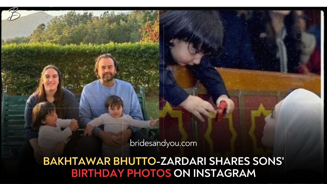 Bakhtawar Bhutto-Zardari shares sons' birthdays photos on Instagram