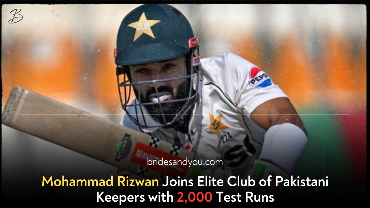 Mohammad Rizwan Joins Elite Club of Pakistani Keepers with 2,000 Test Runs