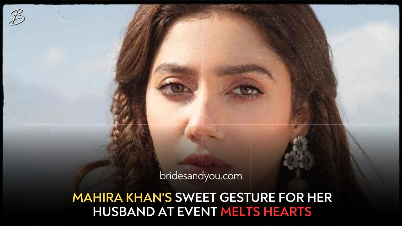 Mahira Khan's playful gesture for husband at event wins hearts