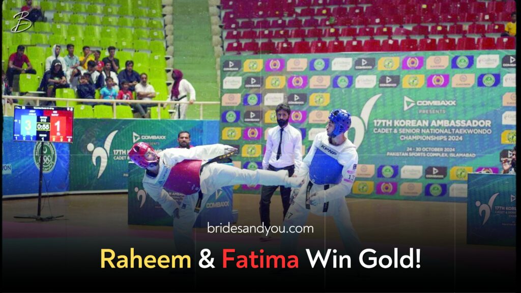 Raheem & Fatima Win Gold!