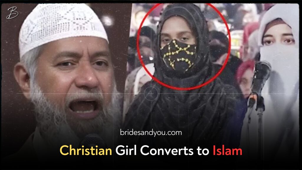 Christian Girl in Faisalabad Converts to Islam with Dr. Zakir Naik