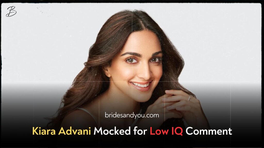 Kiara Advani Mocked for Low IQ Comment