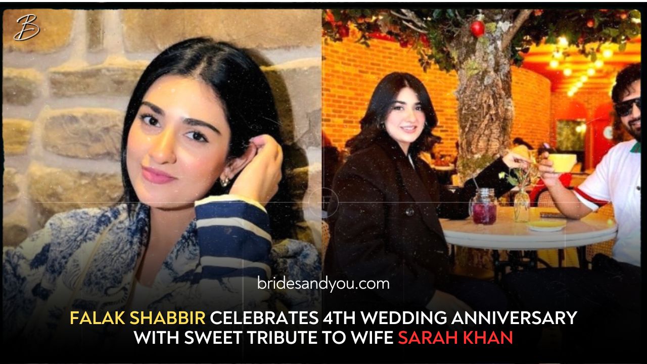 Falak Shabbir Wishes 4th Wedding Anniversary to Wife Sarah Khan