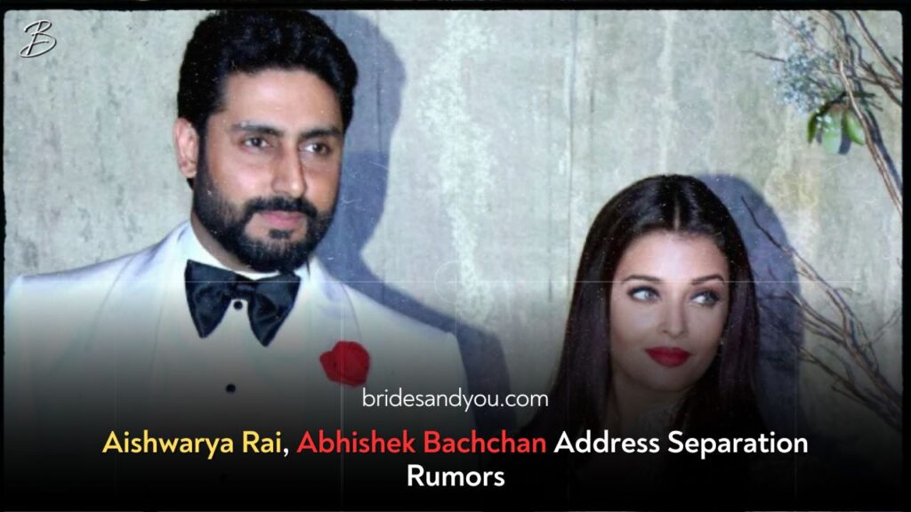 Aishwarya Rai, Abhishek Bachchan confirm separation?