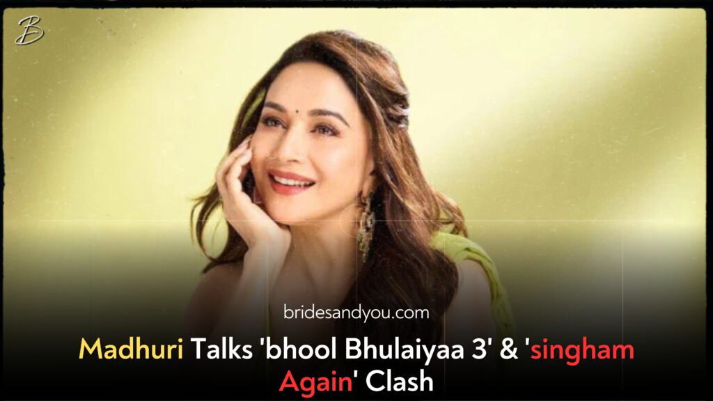 Madhuri Dixit breaks silence on 'Bhool Bhulaiyaa 3', 'Singham Again' box office clash