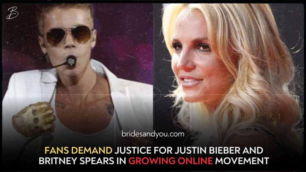 Fans rally as calls grow for justice for Justin Bieber and Britney Spears