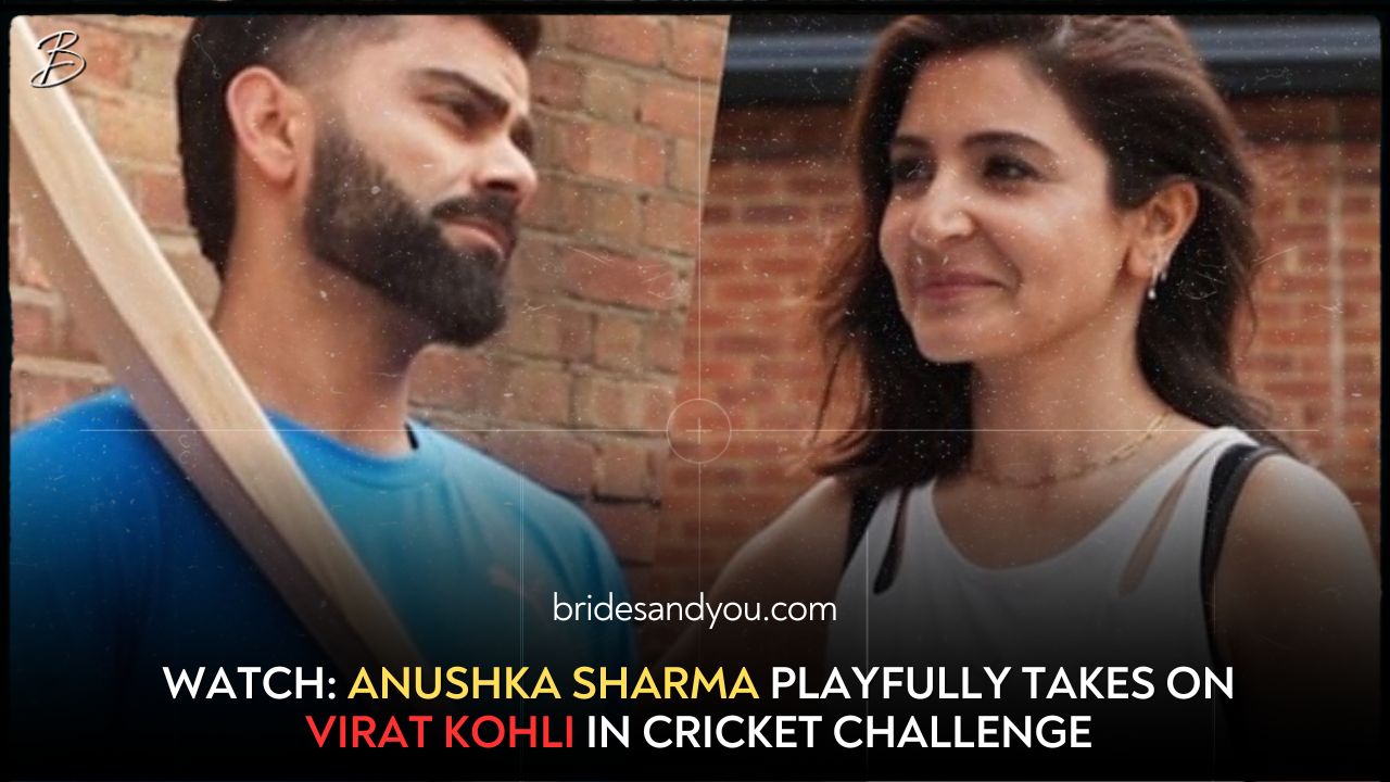 WATCH: Anushka Sharma challenges Virat Kohli in playful cricket match