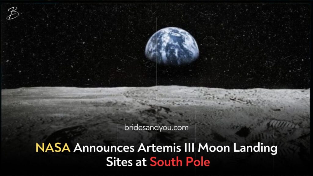 NASA Announces Artemis III Moon Landing Sites at South Pole