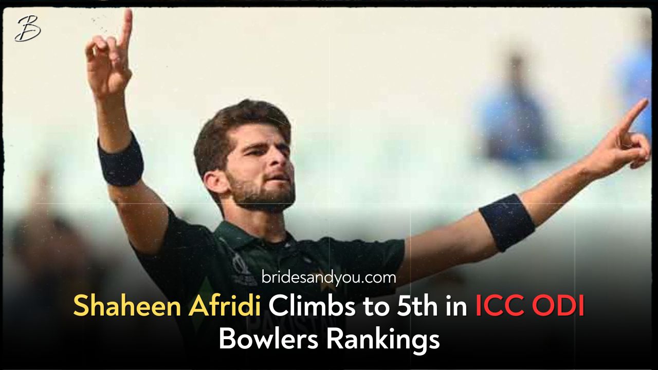 Shaheen Afridi Climbs to 5th in ICC ODI Bowlers Rankings