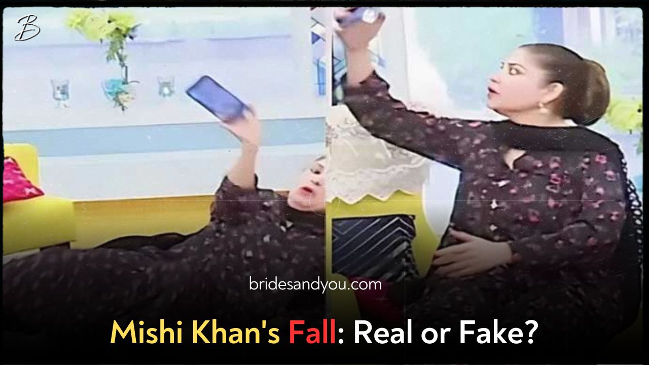 Mishi Khan’s Fall During Live Broadcast Divides Netizens: Accident or Scripted?