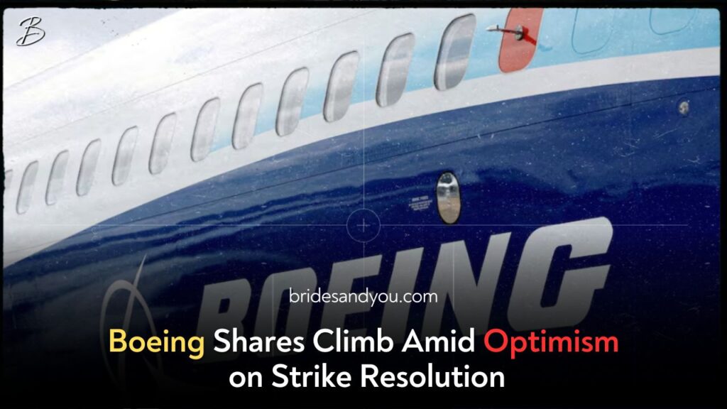 Boeing shares rise on hopes strike will end