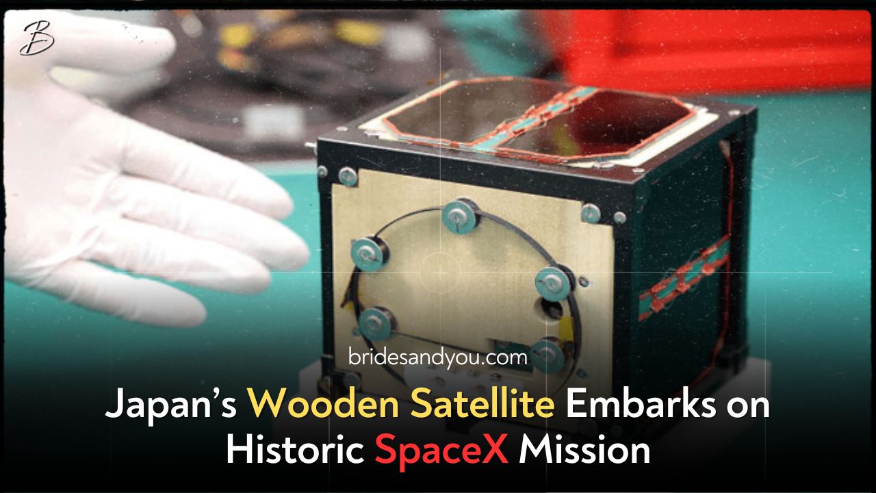 Japan’s Wooden Satellite Embarks on Historic SpaceX Mission