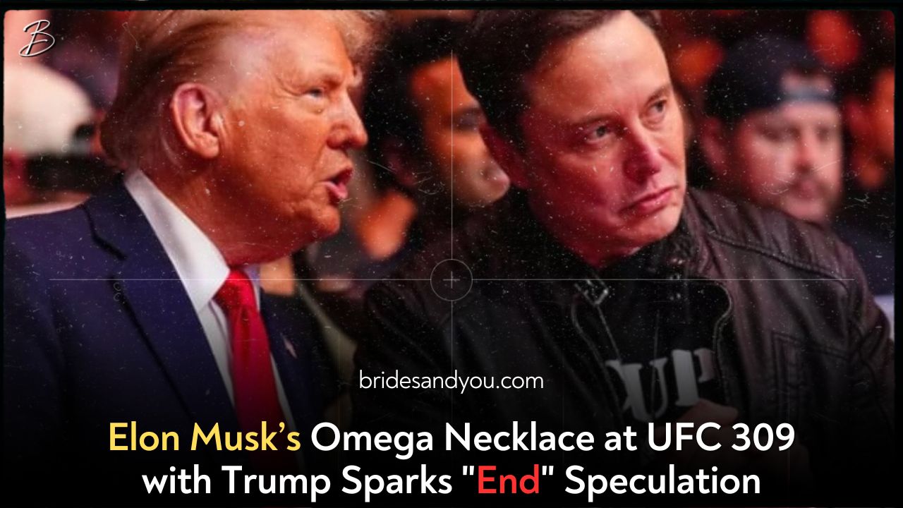 Elon Musk's Omega Necklace Sparks Speculation at UFC 309