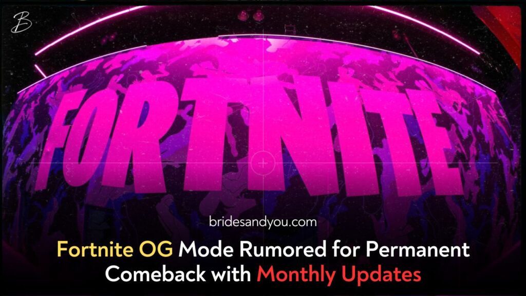 Fortnite OG Mode Rumored for Permanent Comeback with Monthly Updates