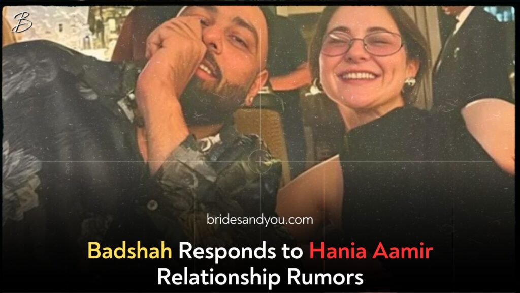 Badshah Breaks Silence on Rumored Relationship with Hania Aamir