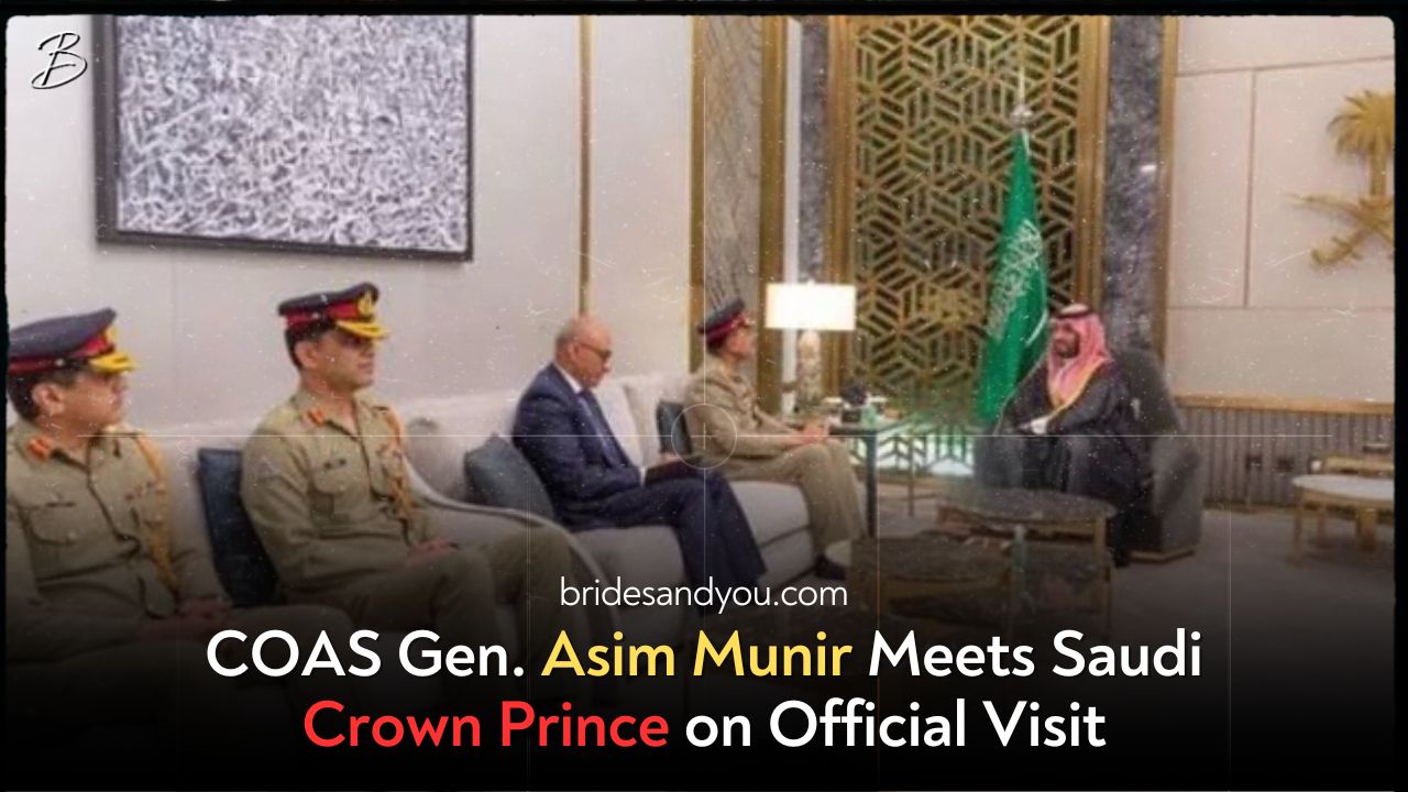COAS Gen. Asim Munir Meets Saudi Crown Prince on Official Visit