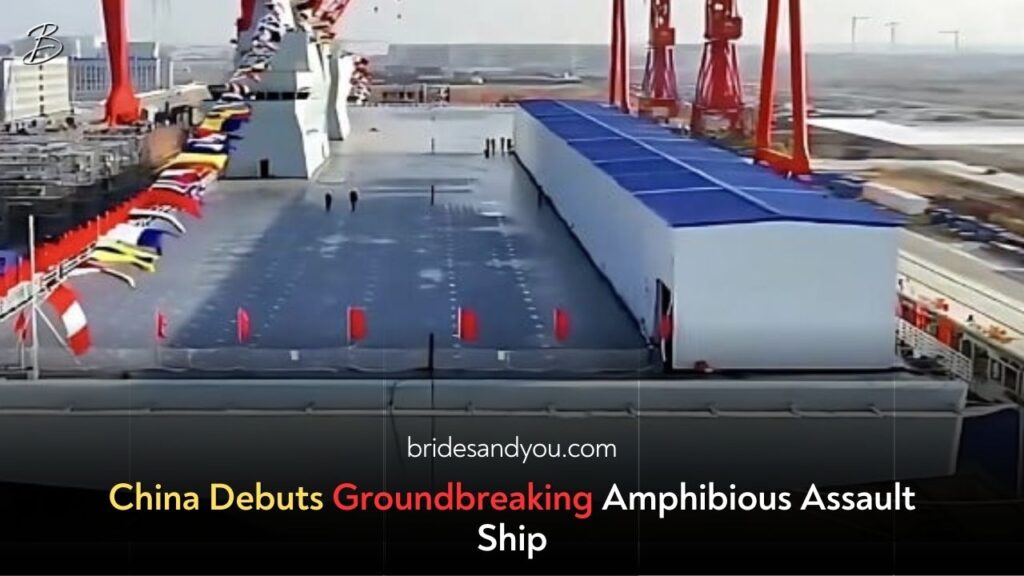 China Unveils its First-Ever Amphibious Assault Ship: A Milestone in Naval Modernization