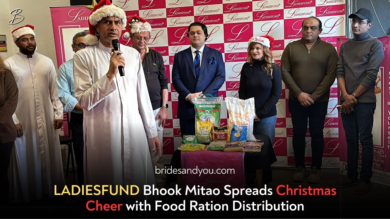 LADIESFUND Bhook Mitao Spreads Christmas Cheer with Food Ration Distribution