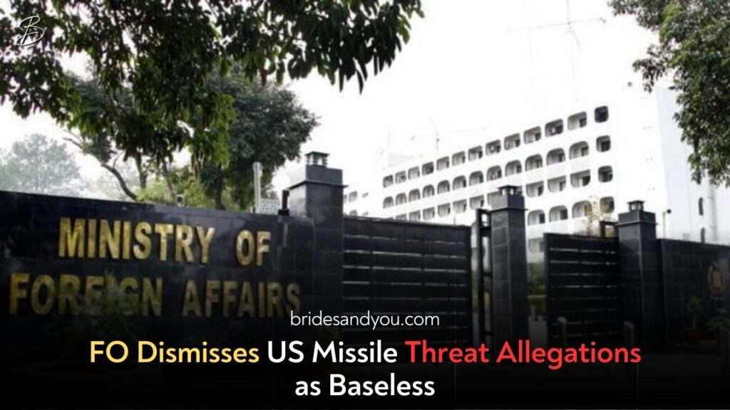 Pakistan Rejects US Allegations on Missile Program