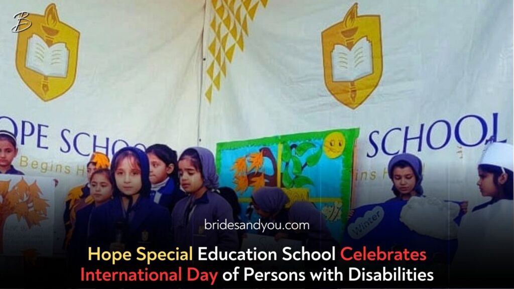 Hope Special Education School Hosts Event for International Day of Persons with Disabilities