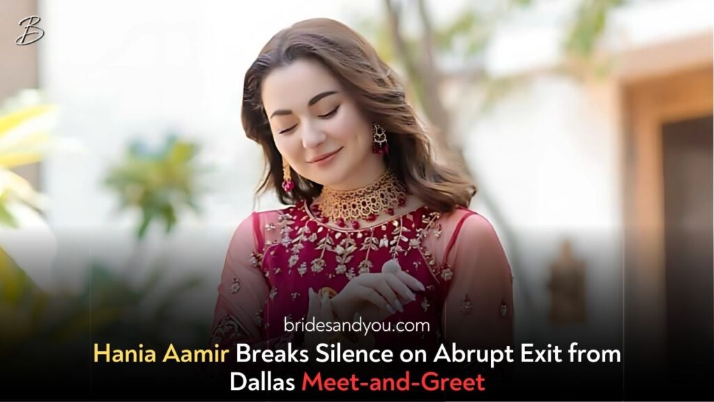 Hania Amir Speaks Out About Dallas Meet-and-Greet Controversy