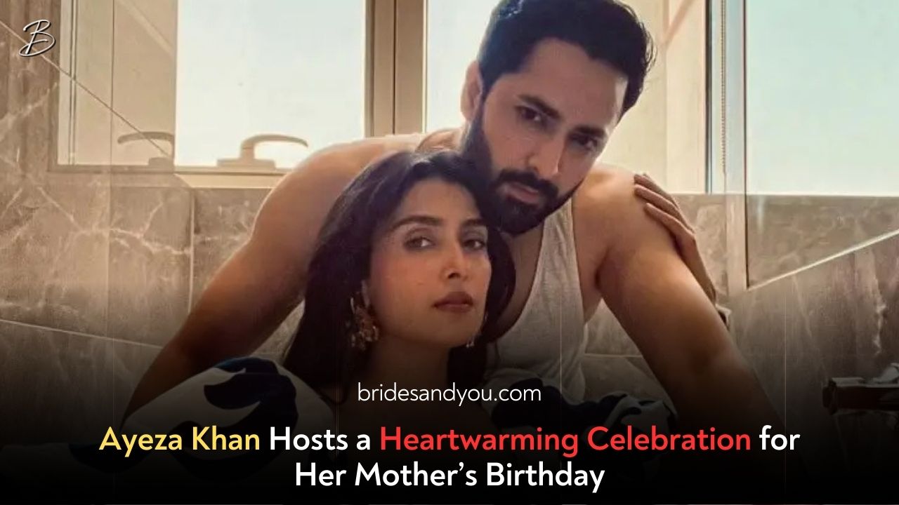 Ayeza Khan Celebrates Mother’s Birthday with Family