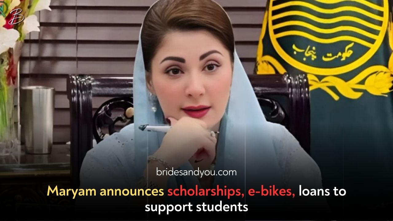 Maryam Nawaz Announces Scholarships, E-Bikes, and Interest-Free Loans to Empower Students