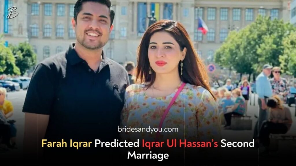 Farah Iqrar Predicted Iqrar Ul Hassan Will Marry Again