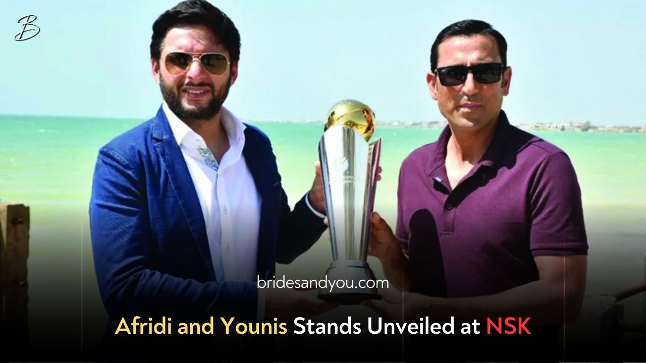 A Tribute to Cricket Legends: Afridi and Younis Khan Honored at National Stadium Karachi