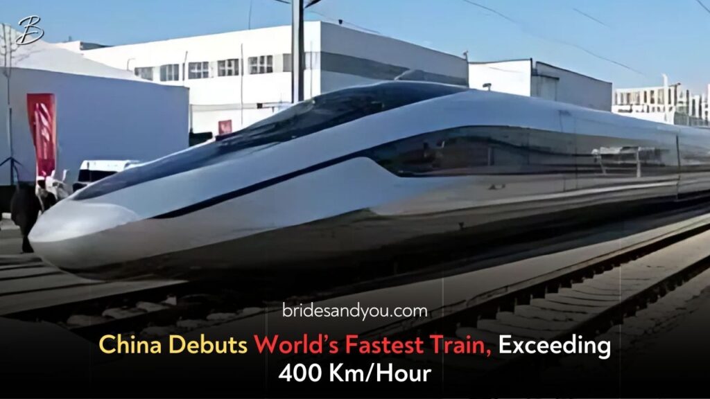 China Unveils the World’s Fastest Train: CR450 – A Transportation Marvel