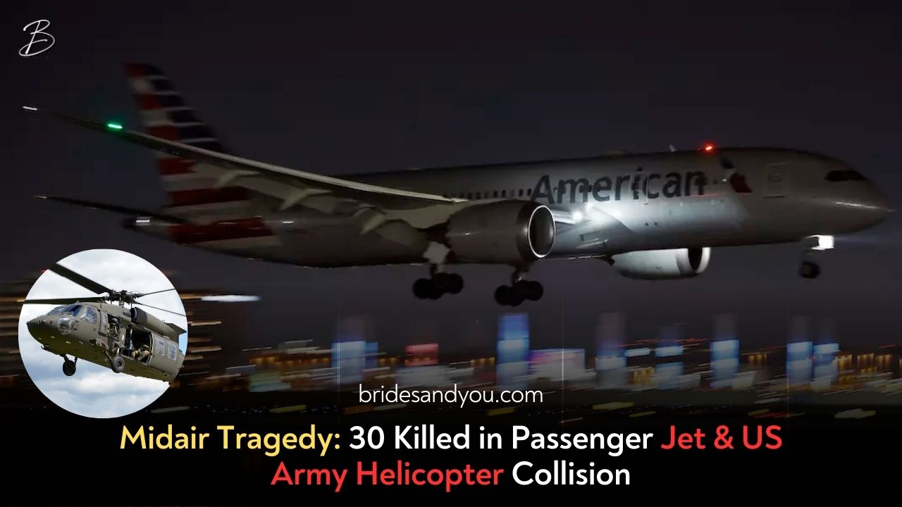 Tragic Midair Collision: Passenger Jet and US Army Helicopter Crash Near Washington DC