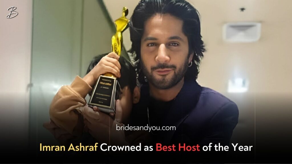 Imran Ashraf Wins ‘Best Host of the Year’ Award at PBCF Nations Leaders Awards