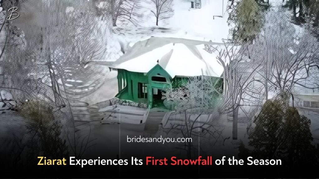 Ziarat Welcomes the First Snow of the Winter Season!