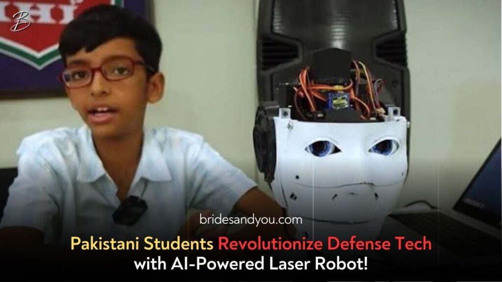 Pakistani Students Develop AI-Driven Laser Defense Robot: A Revolutionary Step in Military Technology