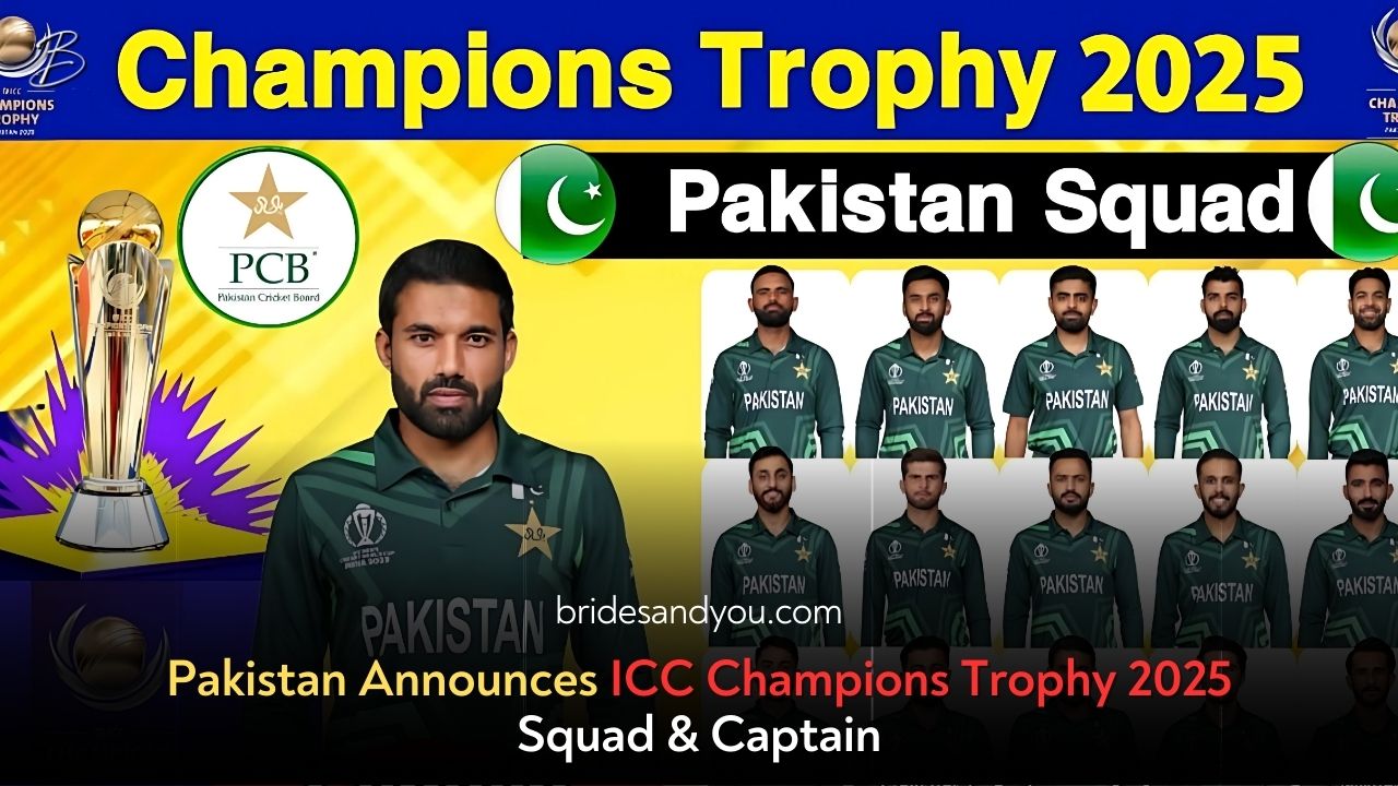 Pakistan Announces Squad for Tri-Nation Series and ICC Champions Trophy 2025