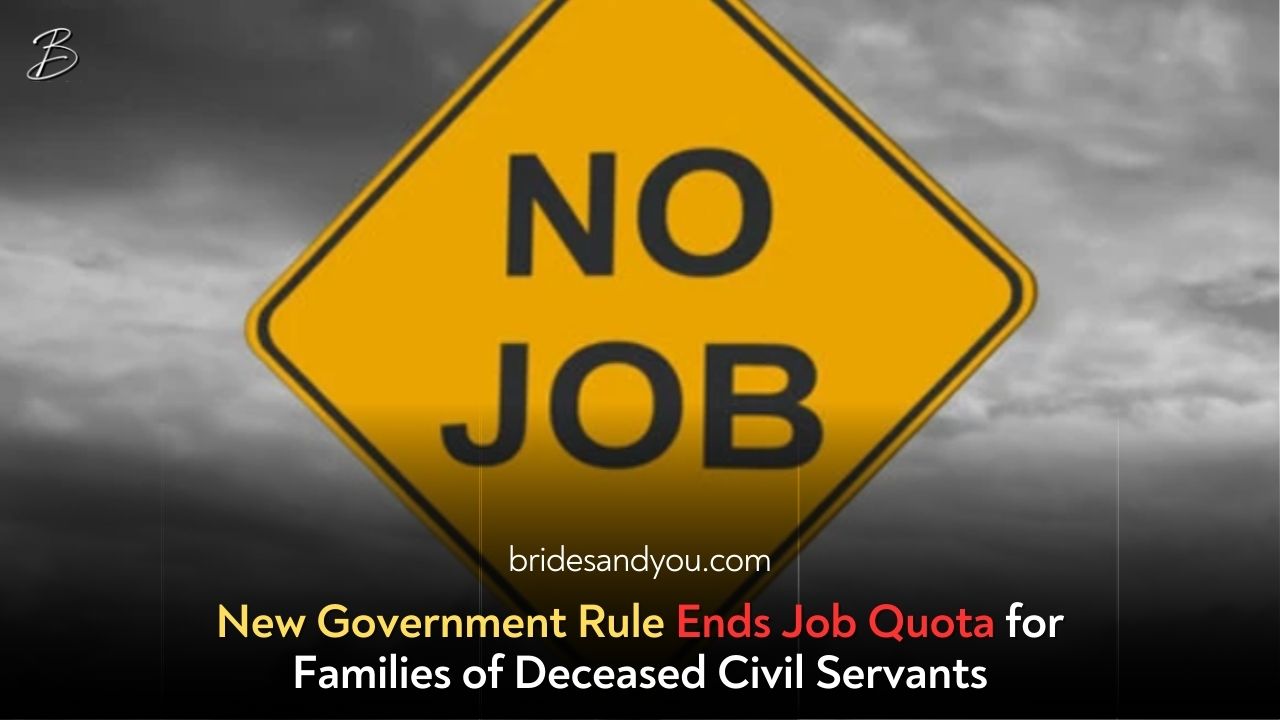 No More Jobs for Families of Deceased Civil Servants: A Major Policy Shift